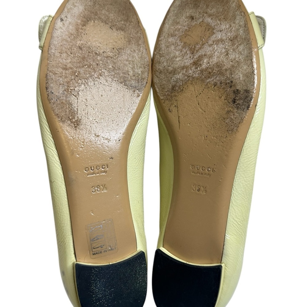 Gucci Women's Cream Leather Pumps - Picture 10 of 16
